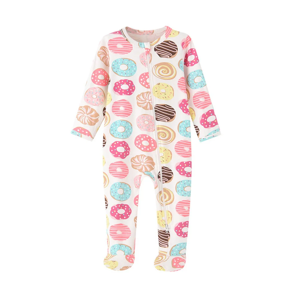 Baby Rompers 100% Cotton Jumpsuits One-pieces Footies Girl Pijamas Boy Sleepsuit Newborn Sleepers Infantil Clothes Roupa De Bebe
