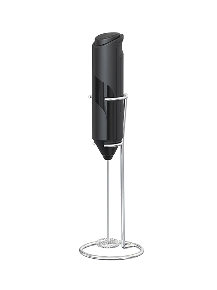 

Electric Milk Frother Handheld Electric Foam Maker Cordless Coffee Mixer Wand With Holder Drink Mixer Whisk Beater For