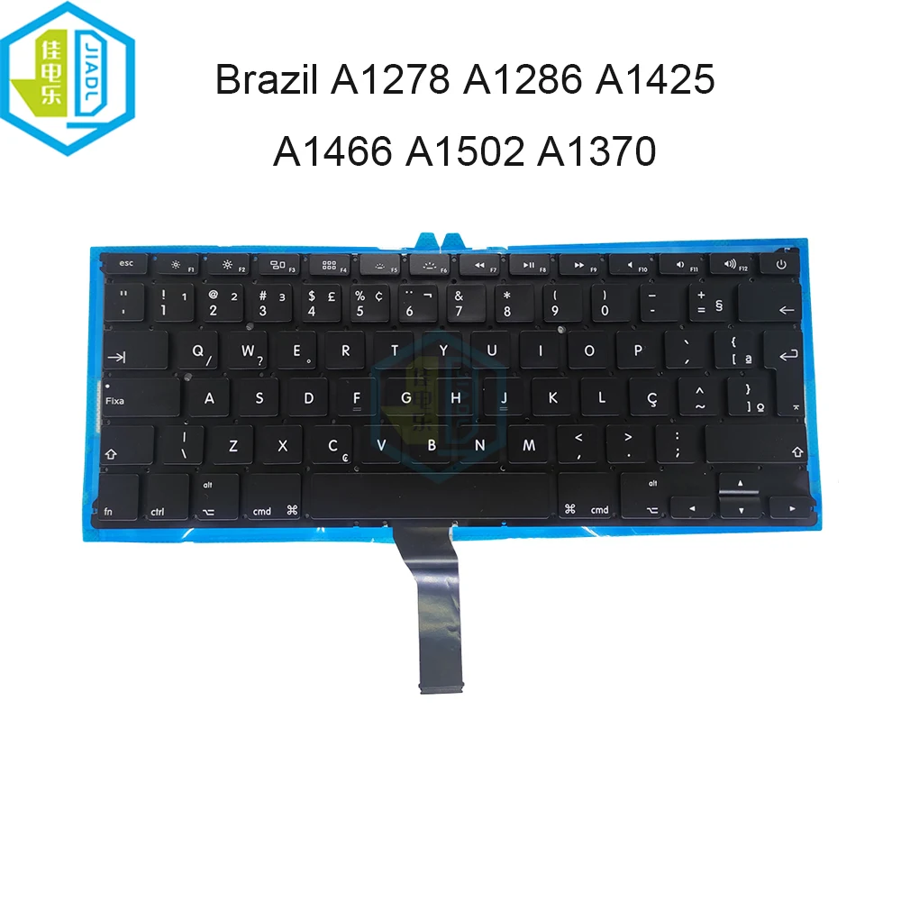 

BR-PT Laptop Backlit A1278 A1286 A1425 A1466 A1502 A1370 Brazilian Keyboard For Macbook Air Pro Brazil fit Portuguese keyboards