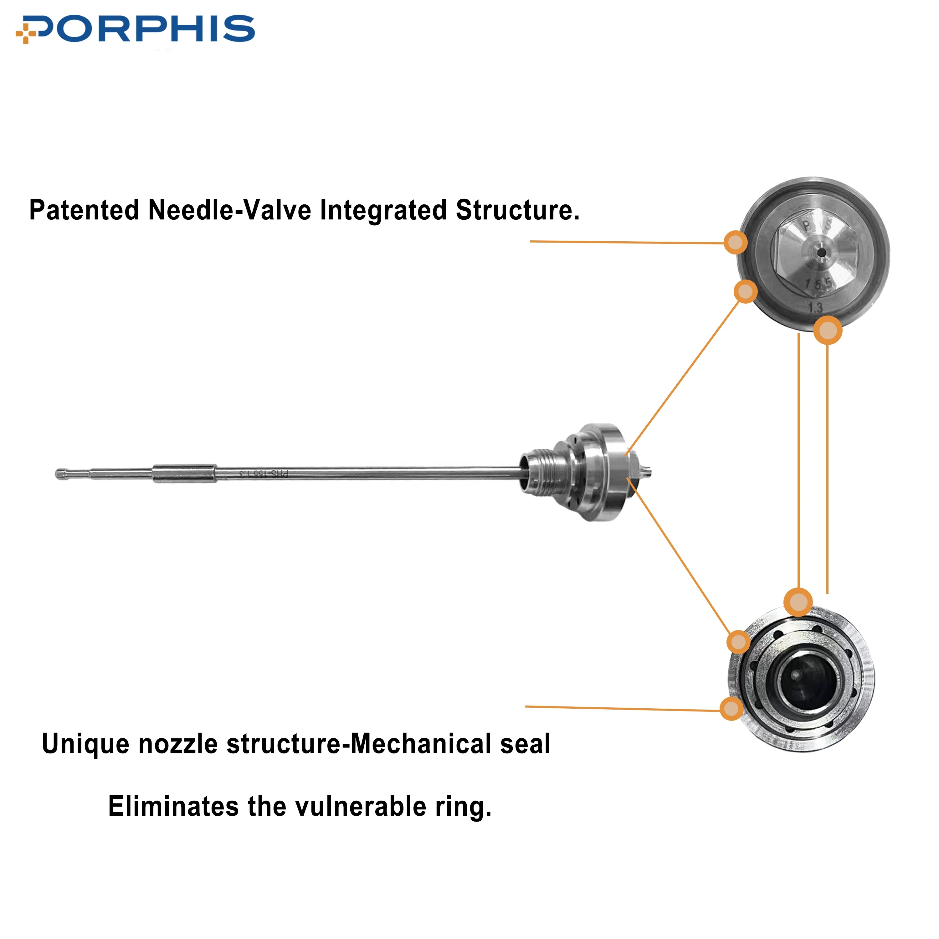 PORPHIS PHS-155 высокоэффективные краскораспылители для краски MP автомобильный