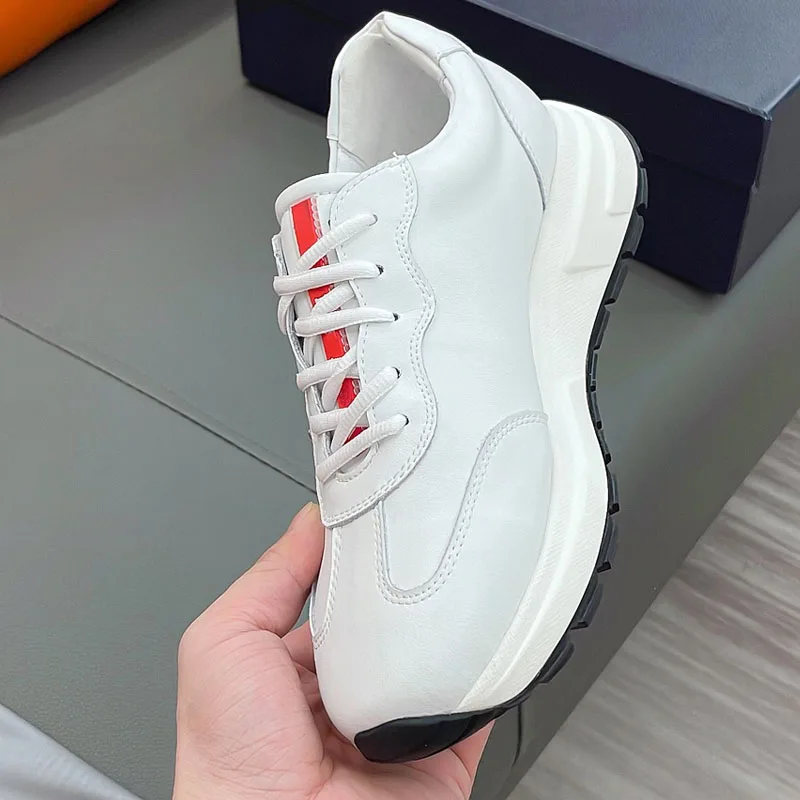 

Luxury Brand Men Running Shoes Best Quality Sport Shoes For Male Male Sneakers Designer Real Leather Casual Fashion