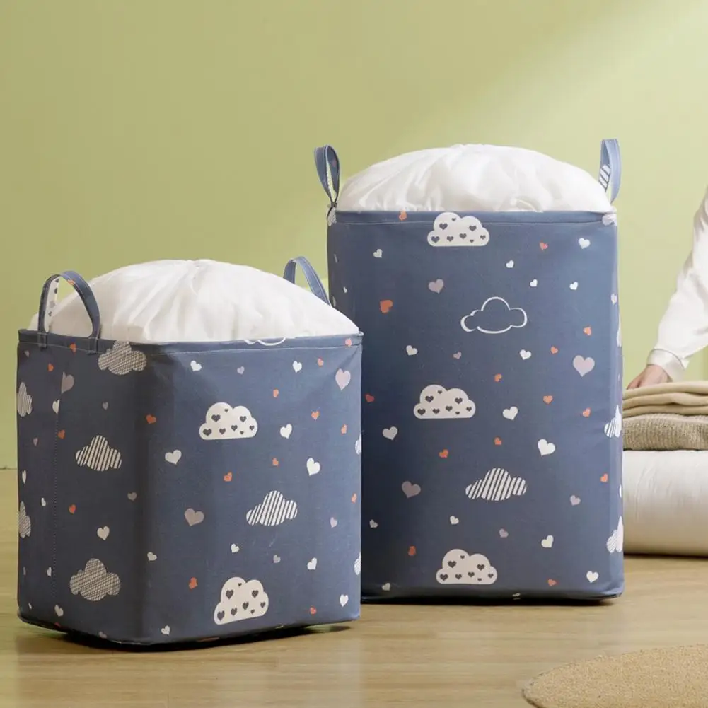 

Durable Blanket Storage Bag Waterproof Lightweight Large Capacity Bedding Bag Clothes Container Quilt Storage Bag