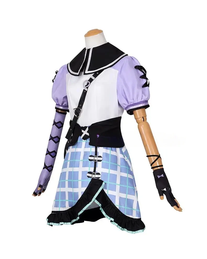 Asahina Mafuyu Project Sekai красочный сценический Косплей Костюм для косплея одежда и