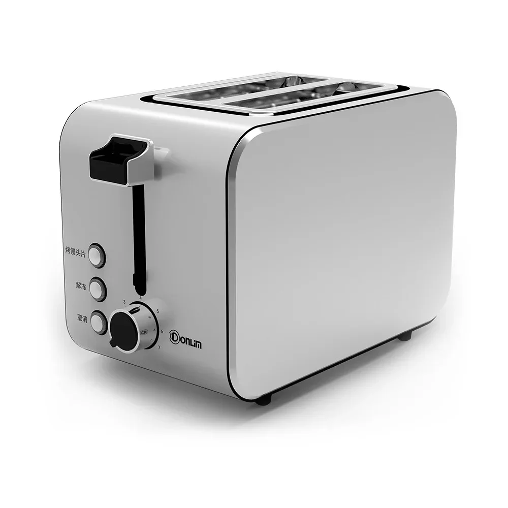 

Toaster Stainless Steel Toast Oven Baking Kitchen Appliances Breakfast Bread Maker Fast Safety Two Slot 7-gear Bakingjavascript: