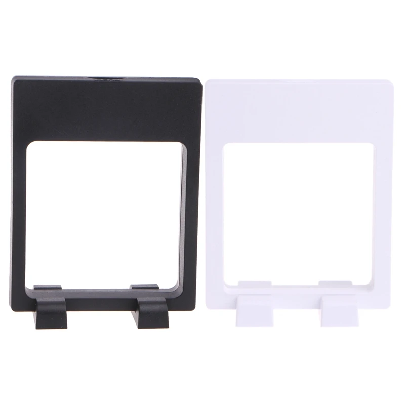 

PET Membrane Acrylic Jewelry Suspended Display Stand Holder Case With Base Gifts