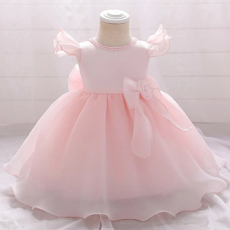 

Baby Clothes for Girls Princess Dress Bow Lace Flower Girl Dress Children Bride Ball Gown Princess Dress for Girl Wedding Party