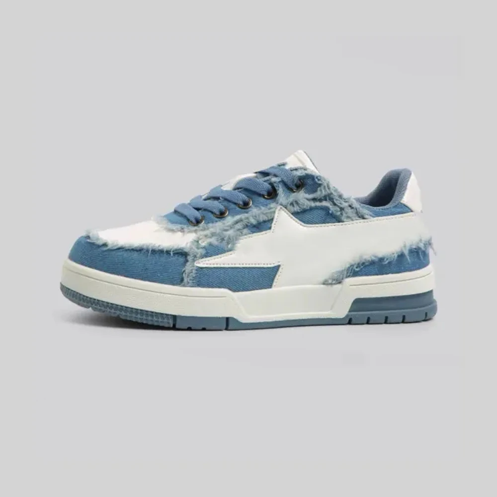 

NIGO Flat Bottom Lace Up Decorative Sports Casual Board Shoes #nigo94988