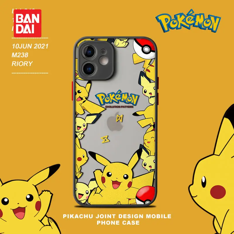 

Bandai Disney Cartoon Phone Case for iPhone 13 13Pro 12 12Pro 11 Pro X XS Max XR 7 8 Plus Cellphone Covers Kawaii Soft Fundas