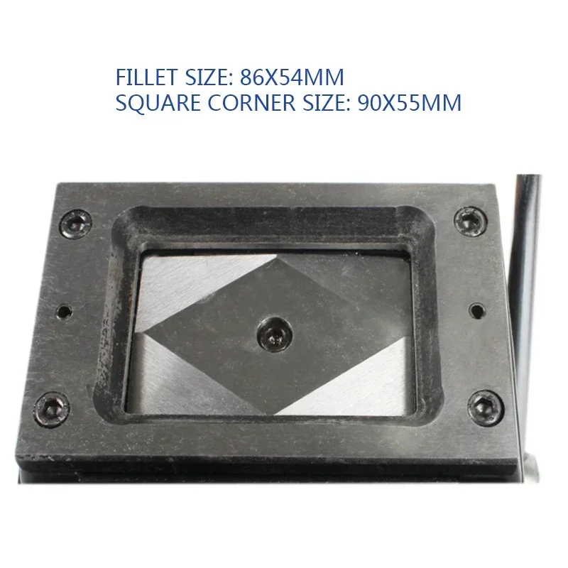 Ручной сверхмощный станок для резки визитных карточек ПВХ-карта прямоугольный