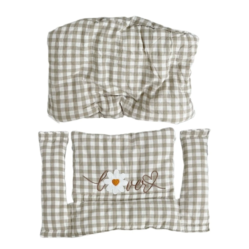 Съемная подушка для стульчика кормления с цветочным принтом мягкая детского