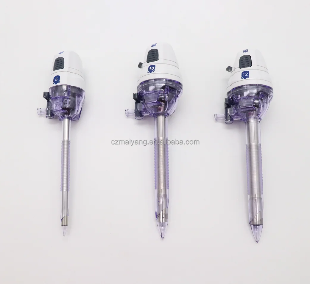 

High Quality 3mm 5mm 10mm 12mm 15mm disposable trocar laparoscopic puncture kit