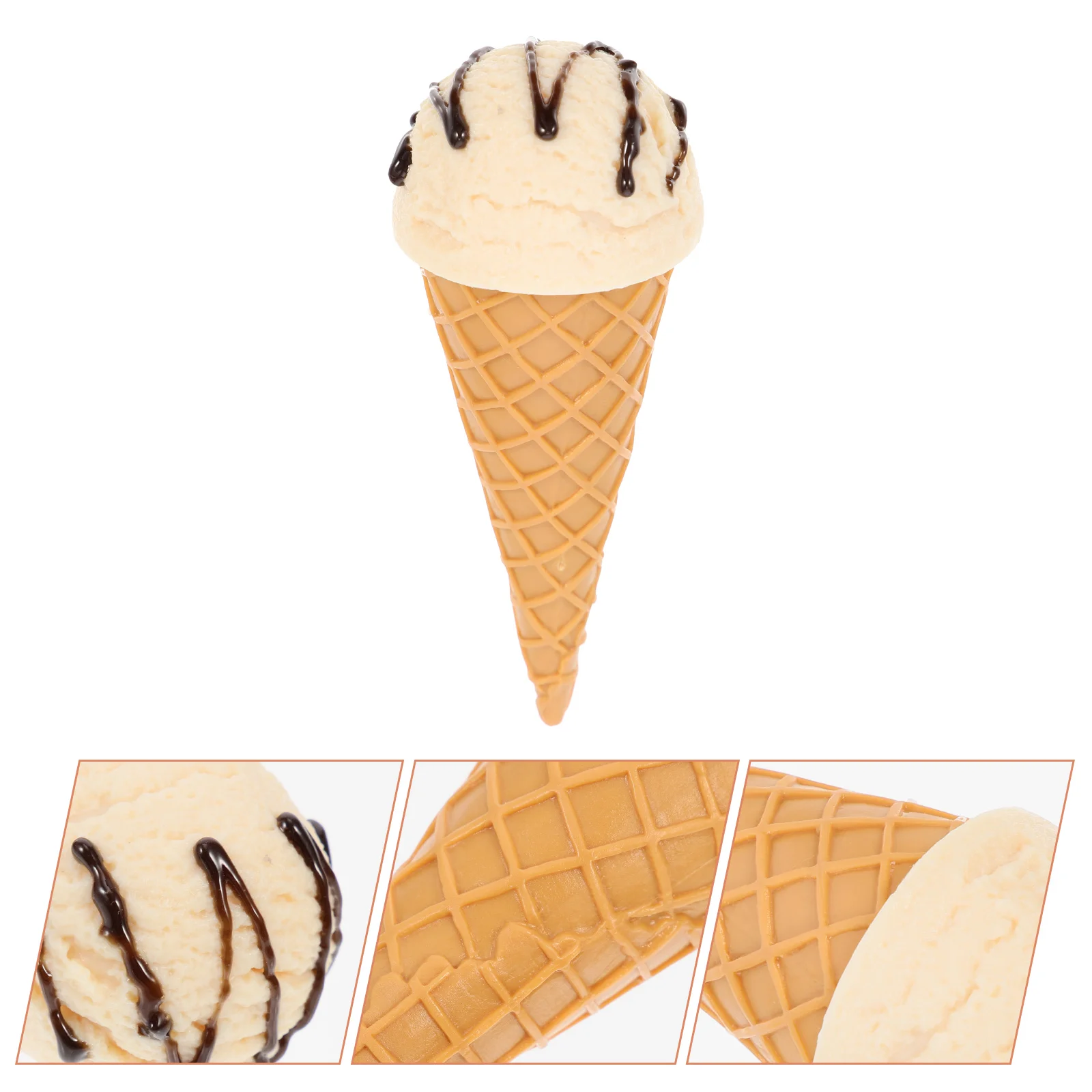

Ice Creamfakecone Model Artificial Prop Party Play Favors Pretend Display Realisticsimulation Shop Cupcake Inflatable Pvckids