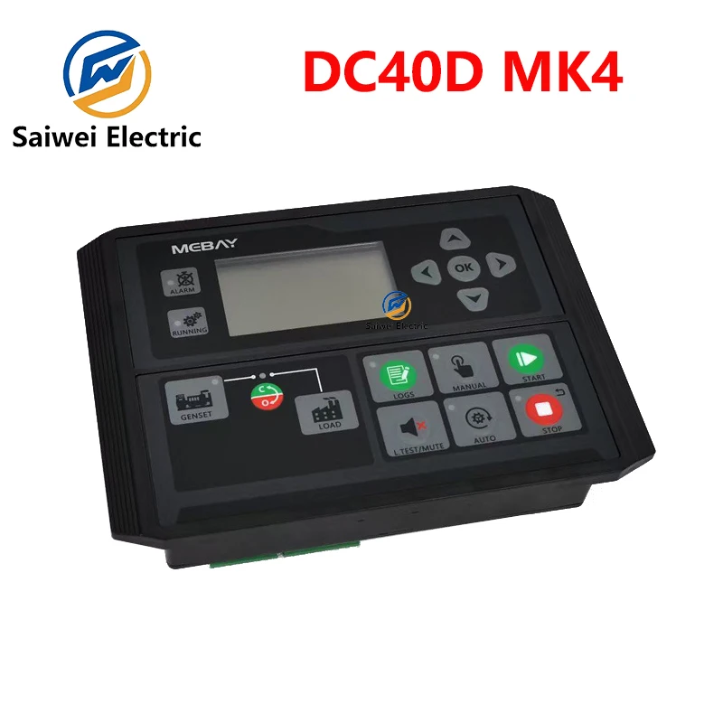 Контроллер для дизельного генератора контроллер остановки запуска бензина DC40D MK4