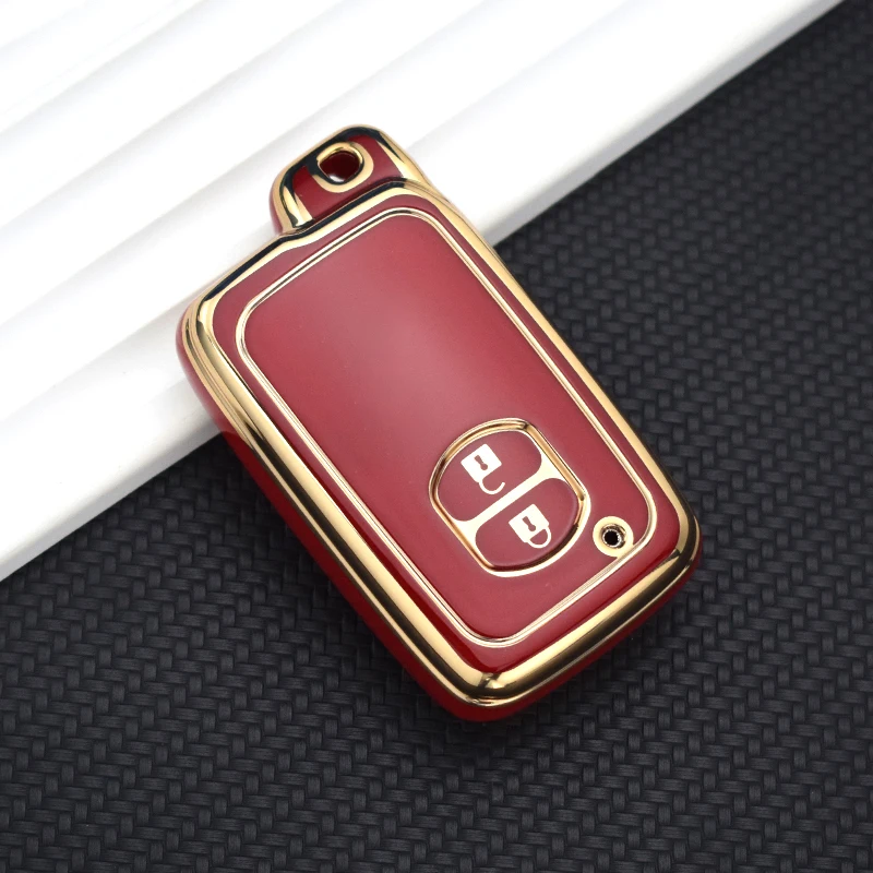 

2/3/4 Botton ТПУ автомобильный брелок, оболочка для Toyota Land Cruiser LC200 Prado 150, аксессуары 2009 - 2014