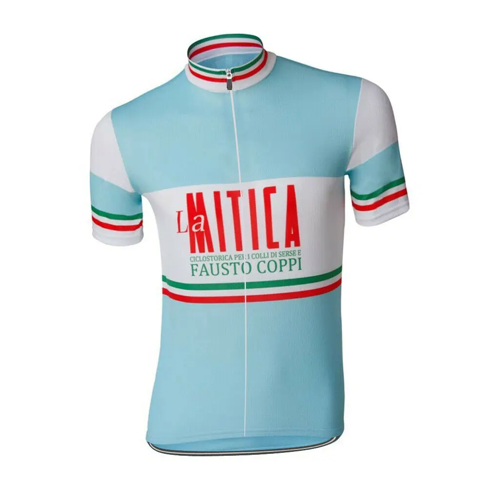 

Summer La Mitica cycling jersey Fausto Coppi Cycling Clothing Mountain Bicycle Jerseys Road Bike Shirts MTB Tops Clothes Maillot