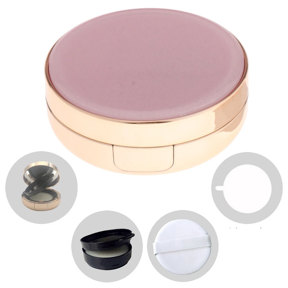 Cosmetic Container High Quality Case With Powder Pad
