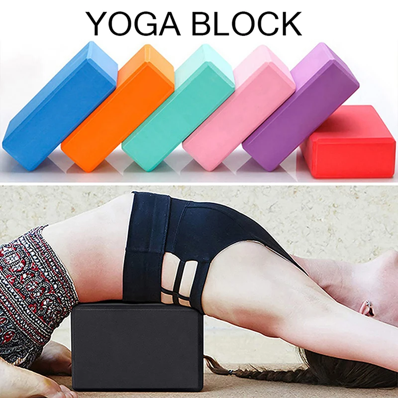 

Yoga Block Foam Gym Fitness EVA Yoga Block Colorful Foam Block Brick Exercise Workout Training Bodybuilding Equipment