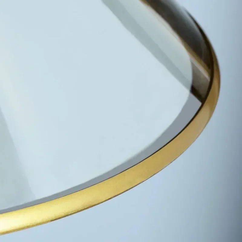 Скандинавская креативная настольная лампа в стиле постмодерн стеклянная