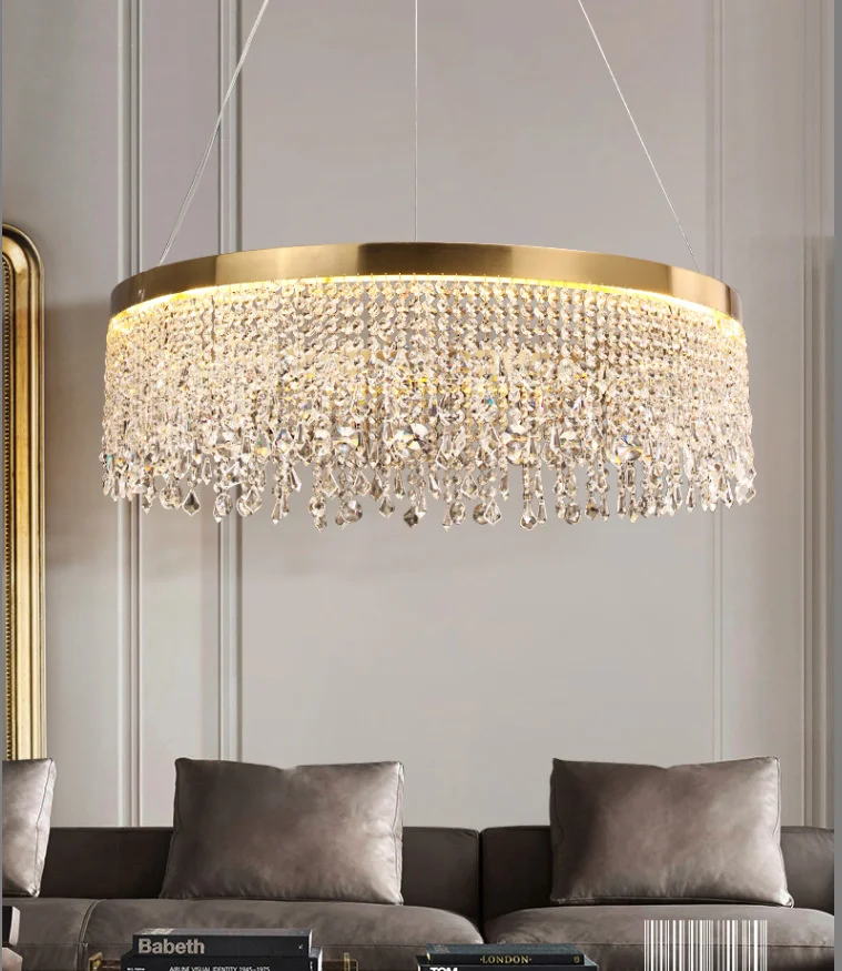 

Современные светодиодные железные скандинавские рождественские украшения для оформления интерьера, люстры для столовой, потолок