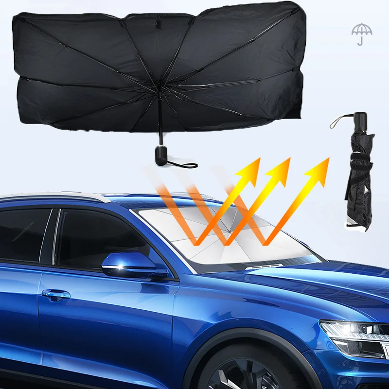 Солнцезащитный козырек на лобовое стекло автомобиля - Цена: 864.6