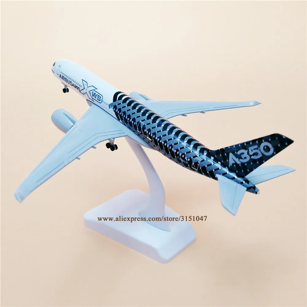 

20 см воздуха прототип Аэробус A350 350 авиакомпаний модель самолета сплав металла модель самолета литья под давлением подарок