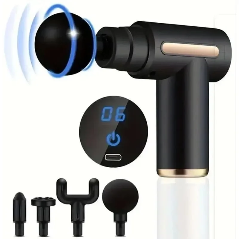 Пистолет Для Фасции Профессиональный Ручной Массажер Мышц Мембранный