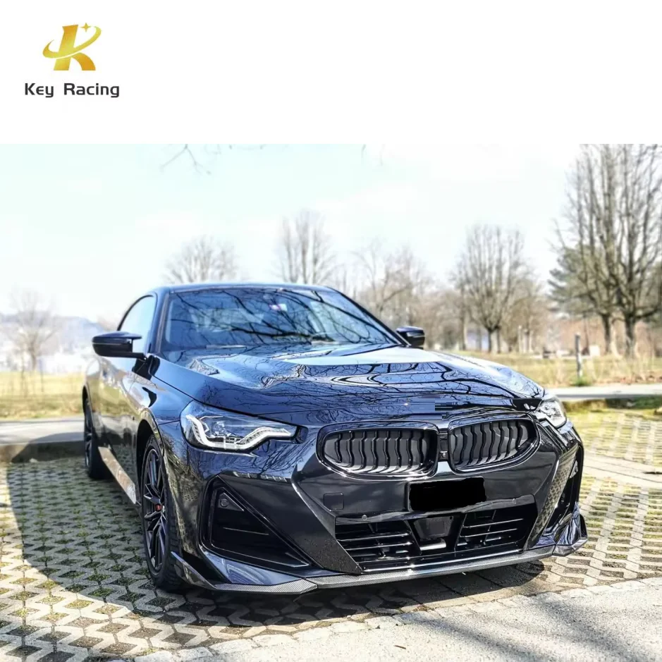 Обвес из сухого углеродного волокна передняя крышка зеркала решетка переднего