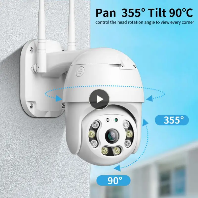 

Home Security Camera Surveillance Camera Outdoor Baby Monitor Smart Wifi Ptz Ip Camera Automatic Tracking A12 Camera Mini Camera