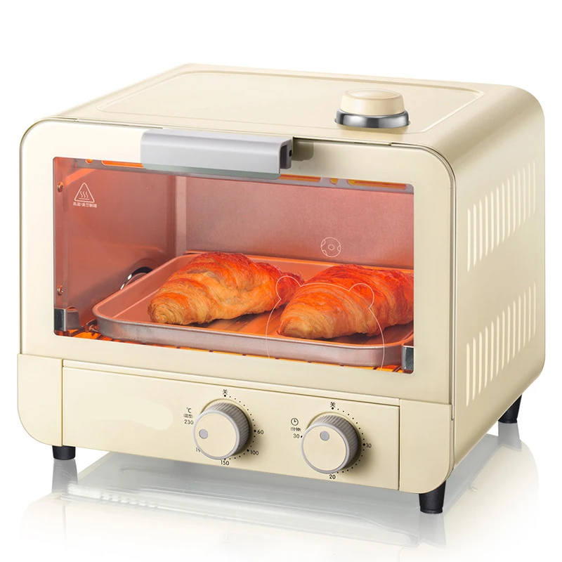 

Home Electric Oven Mini Baking Oven 15 L Adjustable Steam Tender Baking Pizza Oven Kitchen Conveyor Pizza Ovens Kebab Gaz