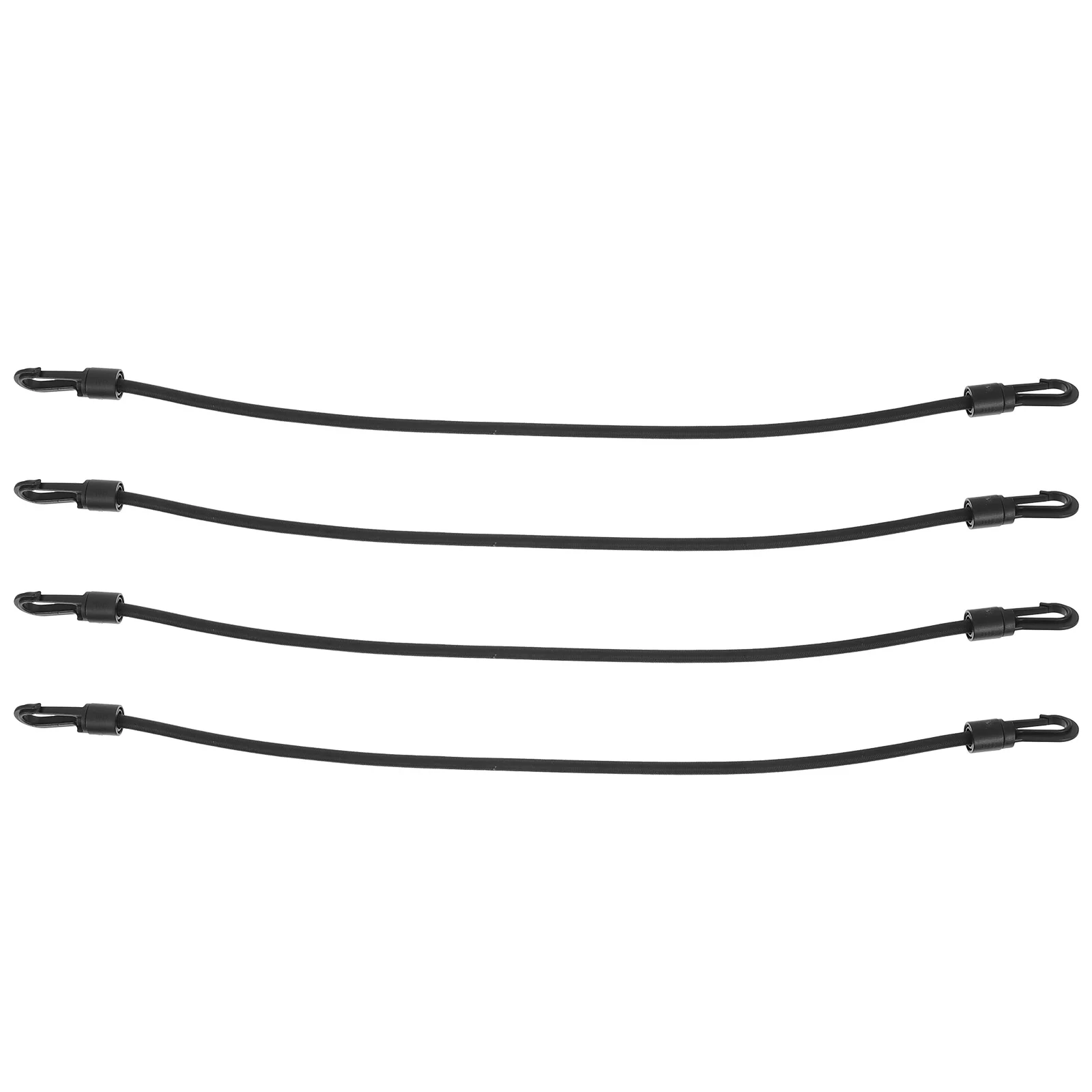 

4 Pcs Tie Down Cargo Straps Stretchy Luggage Tie Belts Camping Fixing Tie Belts