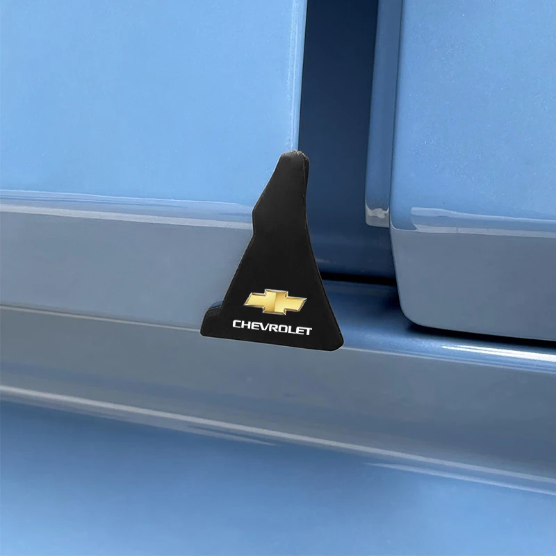 

2pcs Silicone Car Door Corner Cover Bumper Anti-collision Stickers For Chevrolet Trax Sonic Cruze Malibu Tahoe Impala Equinox