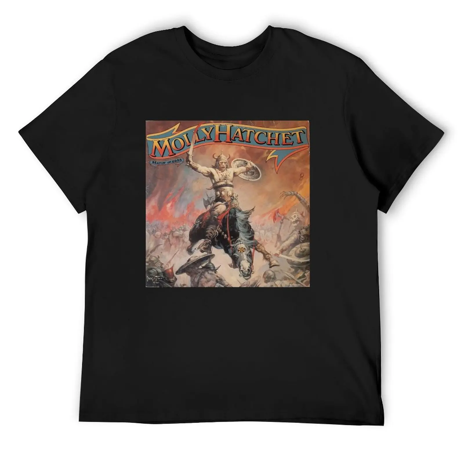 Футболка Molly Hatchet Album Photograph аниме вещи для мальчика дизайнерская футболка мужская