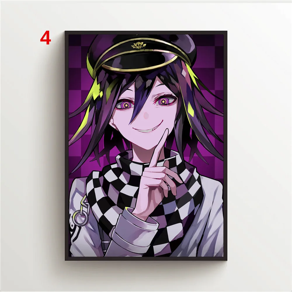 Аниме плакаты Danganronpa Картина на холсте и принты Настенный декор украшение