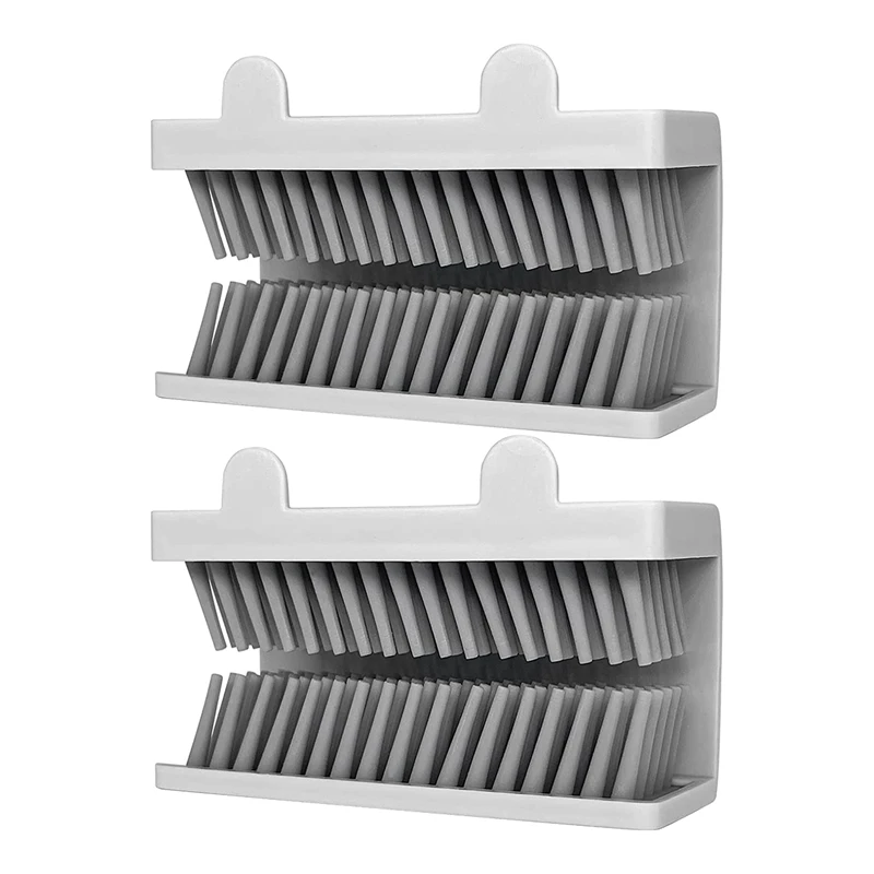 

2Pack Shower Hair Catcher Wall - Hair Catcher Shower Drain,Hair Trap For Shower Drain,Hair Catcher,Hair Collector Promotion