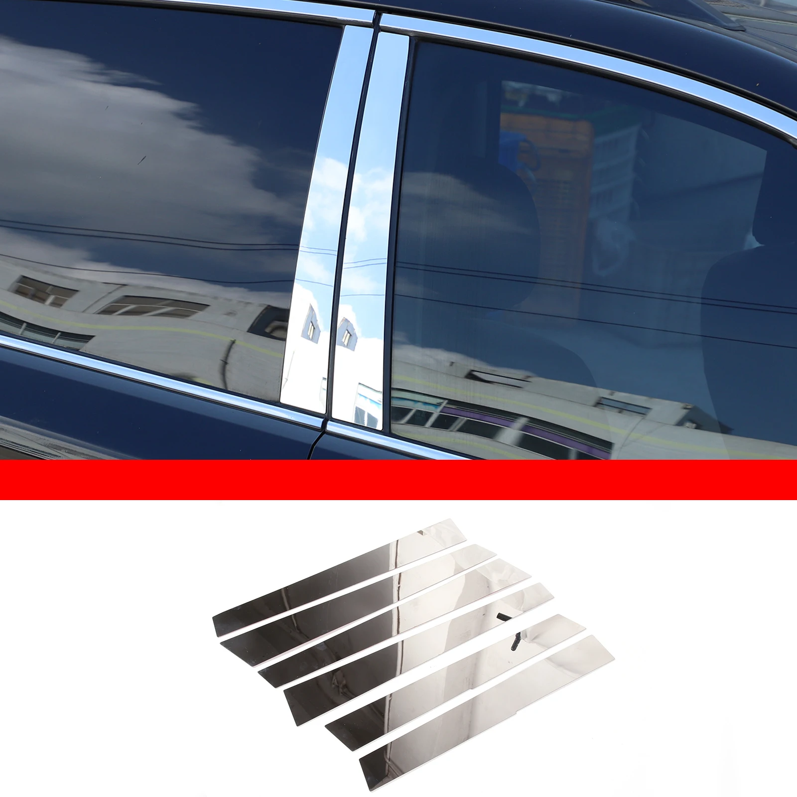 

Для Subaru Forester 2013-2018 Центральная отделка столба из нержавеющей стали автомобильная оконная крышка декоративная наклейка автомобильные аксессуары