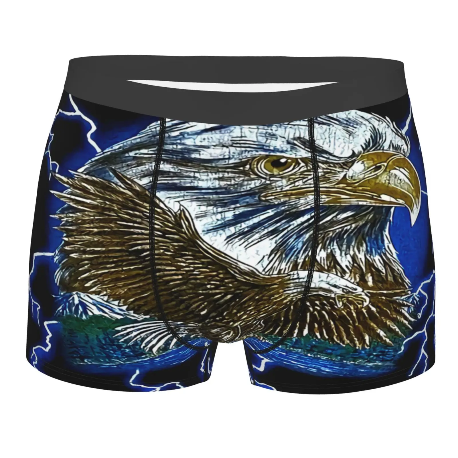 

Спортивная одежда 1990S Thunder Eagle Lightning боксеры белые мужские трусы s Прозрачные для женщин и мужчин сексуальный комплект из полиэстера с принто...