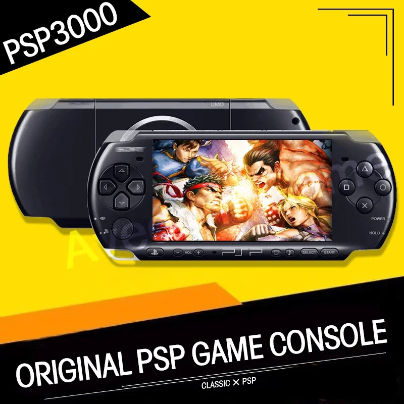 Фото Оригинальный отремонтированный PSP 3000 для игровой консоли Sony PSP, портативная игровая консоль, бесплатные игры №5