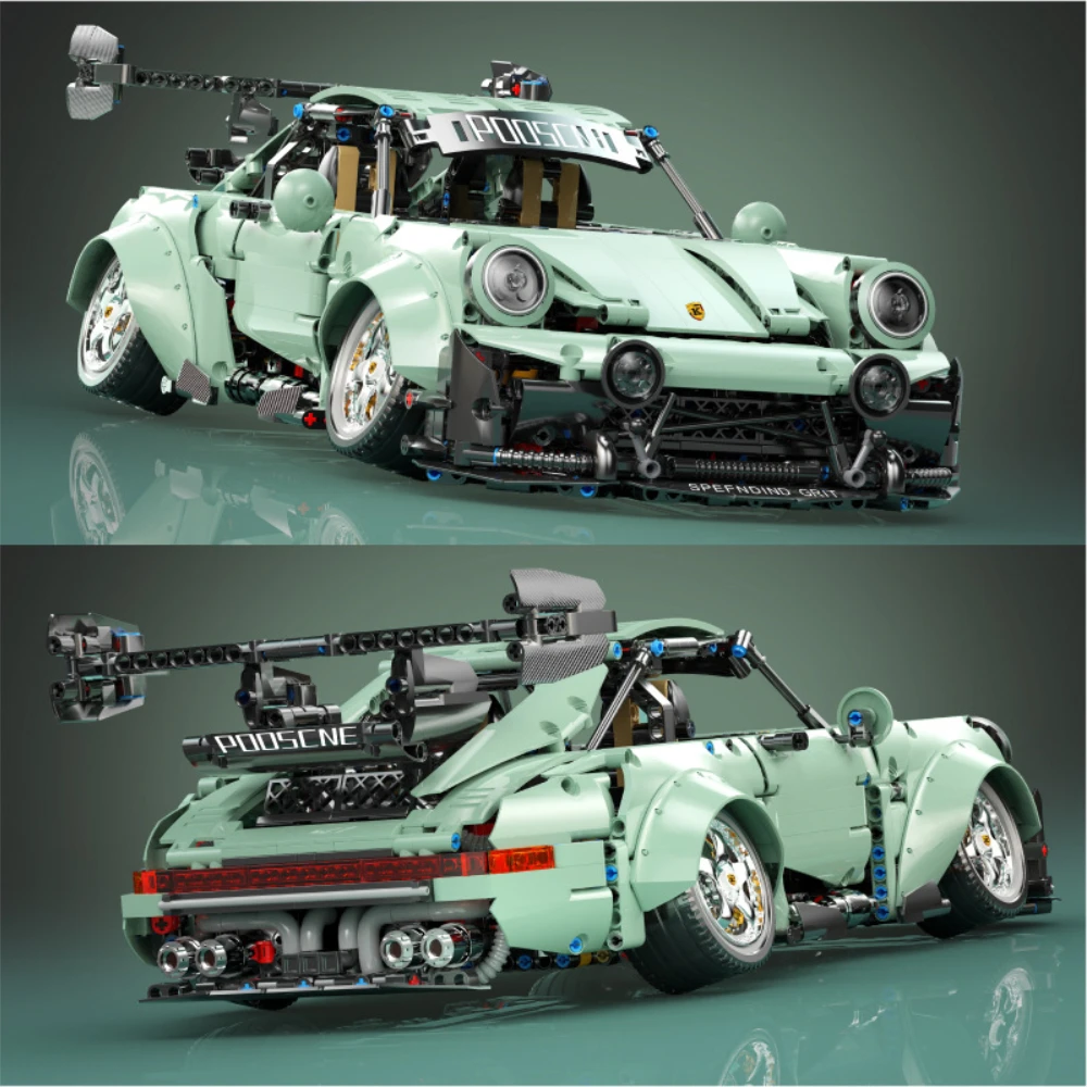 

Technia High-tech Creator 964 Super Sports Raicing Car 10220 Moc Bricks Modular RSR Building Blocks Model 911 Kids Toys 2435pcs