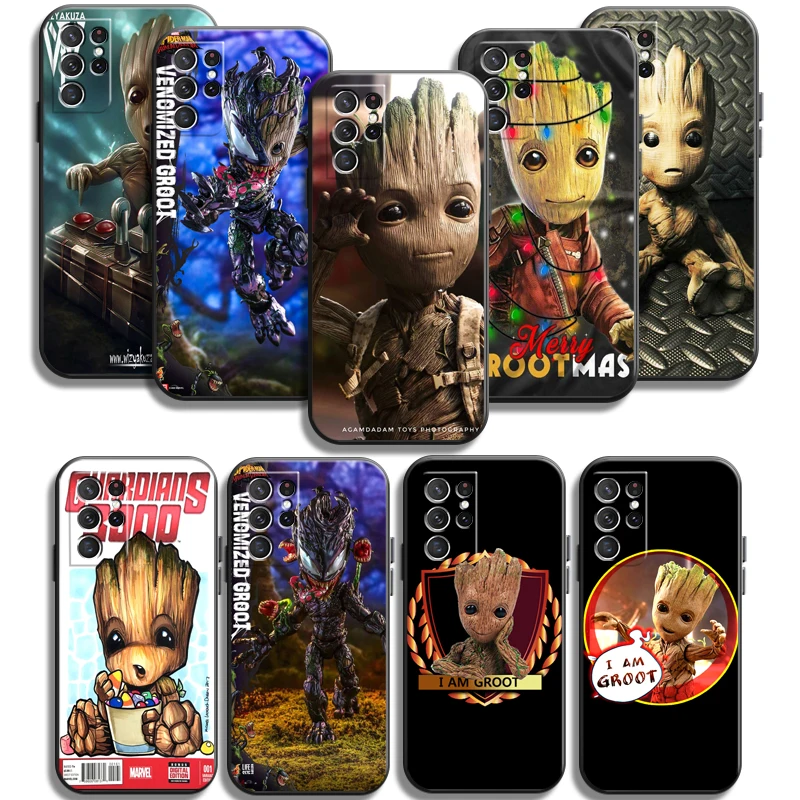

Marvel Groot Cartoon Phone Cases For Samsung Galaxy A21S A31 A72 A52 A71 A51 5G A42 5G A20 A21 A22 4G A22 5G A20 A32 5G A11