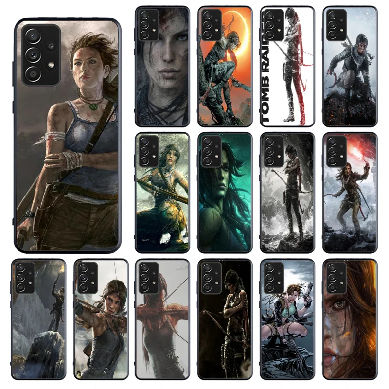 

Lara Croft Tomb Raider PhoneCase for Samsung Galaxy A13 A22 A12 A32 A71 A11 A21S A33 A52 A72 A51 A50 A70 A31 M31