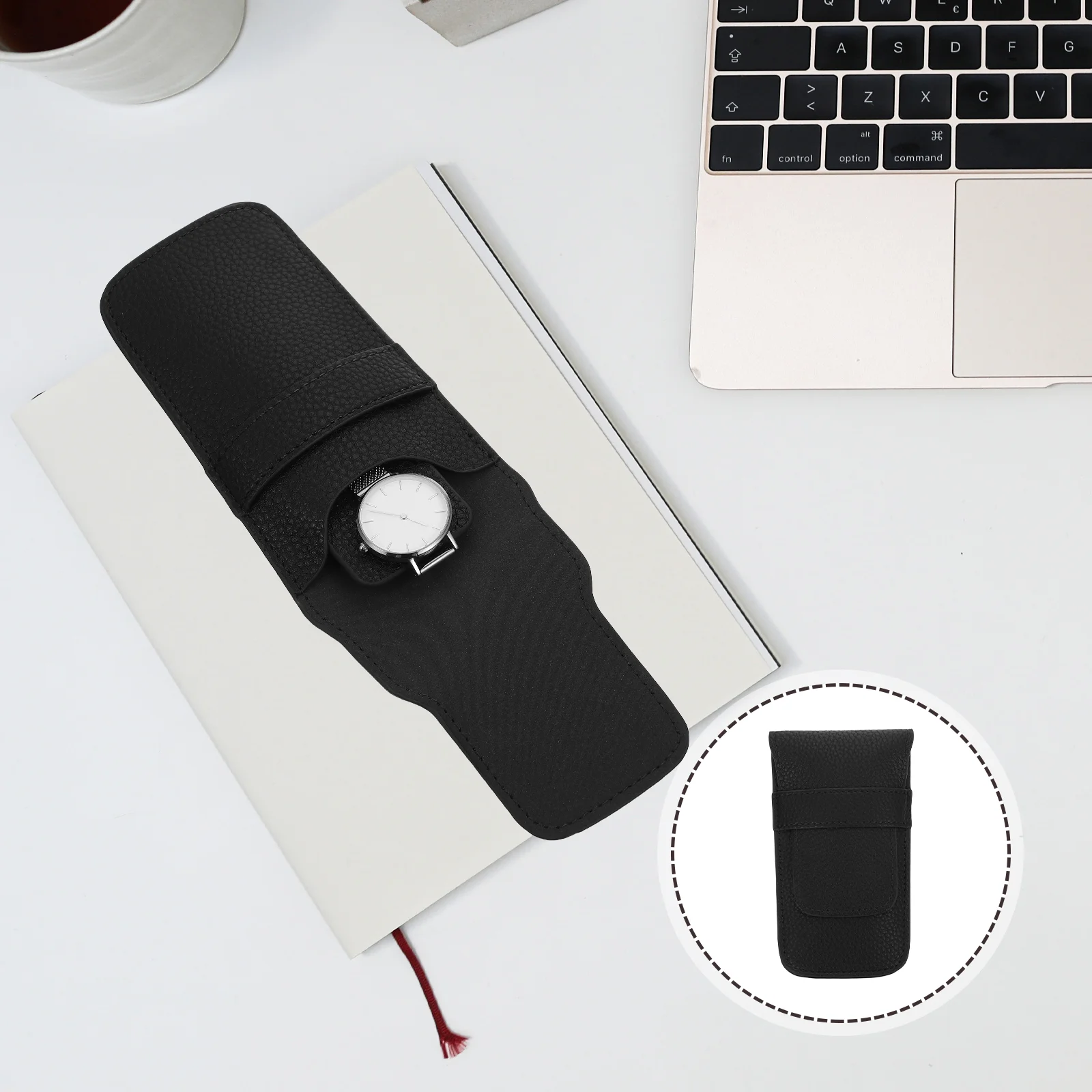 

Watch Bag Pouch Jewelrycase Storage Travel Single Display Wristwatch Packing Container Box Bracelet Creative End High Outdoor