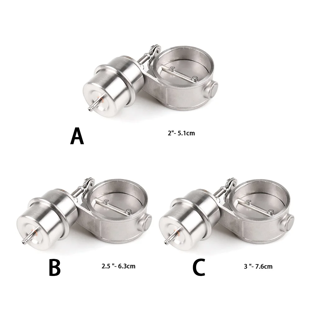 

Stainless Steel Auto Vacuum Exhaust Valve Detachable Replacement Automotive Exhausting Valves Part Component 2inch-51MM