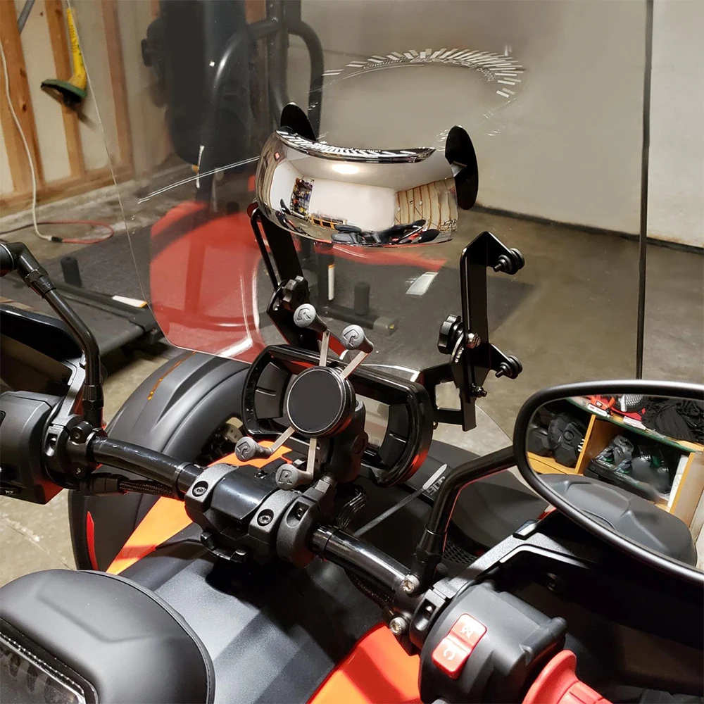 Мотоциклетное 180-градусное широкоугольное зеркало заднего вида для SYM Joyride 200 Maxsym