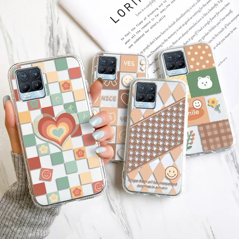 Силиконовый чехол для Realme 8i Funda Cover 9i 8 Pro C21Y C21 Y C25Y GT Neo Narzo 30 5G Q3 6 7 7i C11 2021 C20 Coque Cartoon |