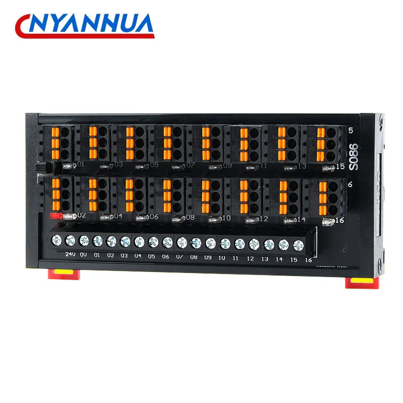 Модуль передачи PLC на Din-рейку, Клеммная колодка датчика, 2-проводная, 3-проводная, NPN/PNP, общий вход бесконтактного переключателя