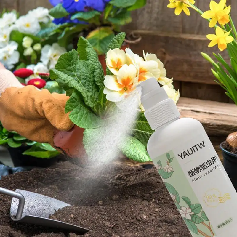 

Spray For Plants 100ml Plant Spray Protects Plant Root Health Plant Based Oils Spray For Soil Flowers Outdoor Indoor Use