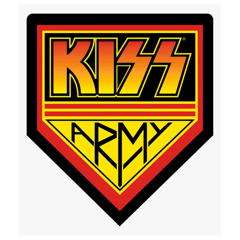 

CS-11034# Die-Cut Vinyl Decal for Kiss Car Sticker Waterproof Auto Decors on Truck Bumper Rear Window