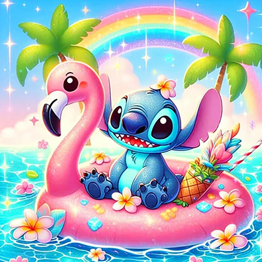 1 Алмазная вышивка сделай сам диснеевским рисунком вышитая мозаика ручной работы