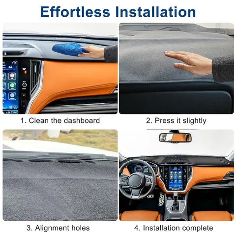 Чехол на приборную панель с левым рулем, автомобильный коврик, анти-УФ-защитный коврик, солнцезащитный козырек, коврик для приборной панели Subaru Outback Wagon 6GEN AWD Sport Touring 2021-2025