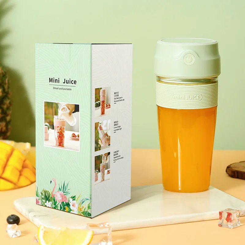 

Портативная мини-соковыжималка 300 мл, usb, электрический миксер, устройство для персонального кухонного процессора, соковыжималка